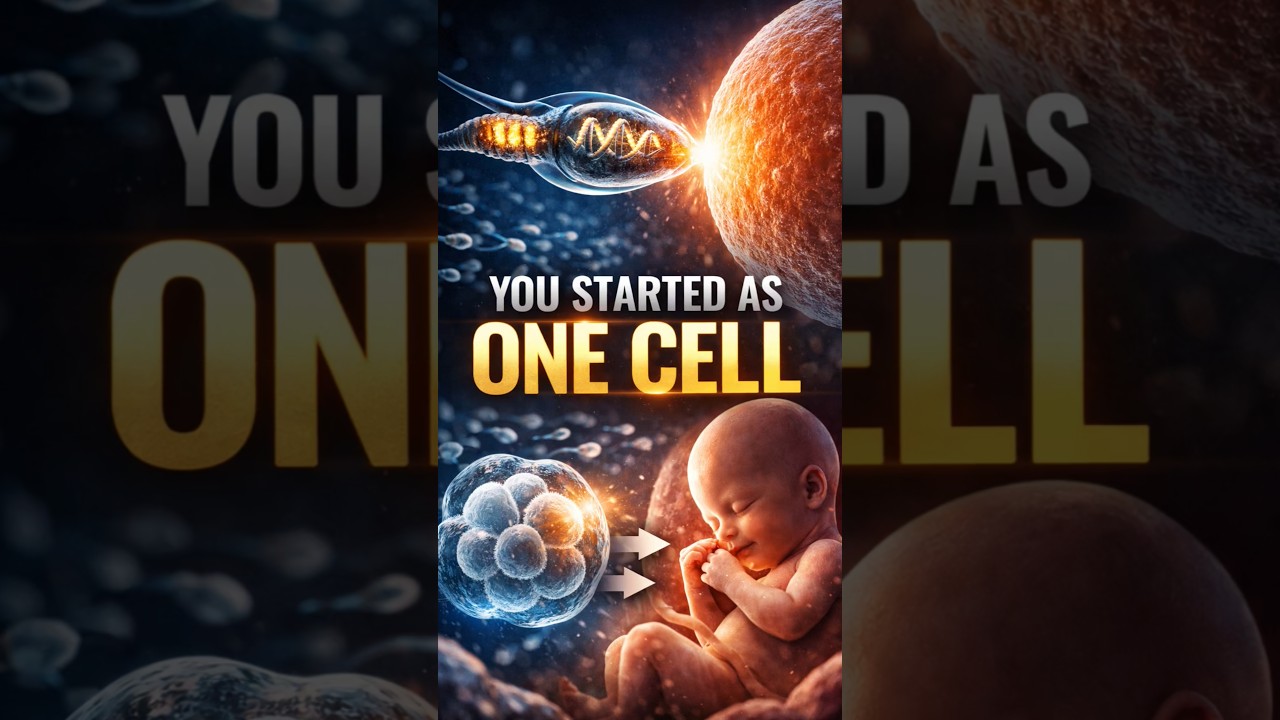 You Were Once Just ONE Cell 😳 | How Sperm Creates a Human Life