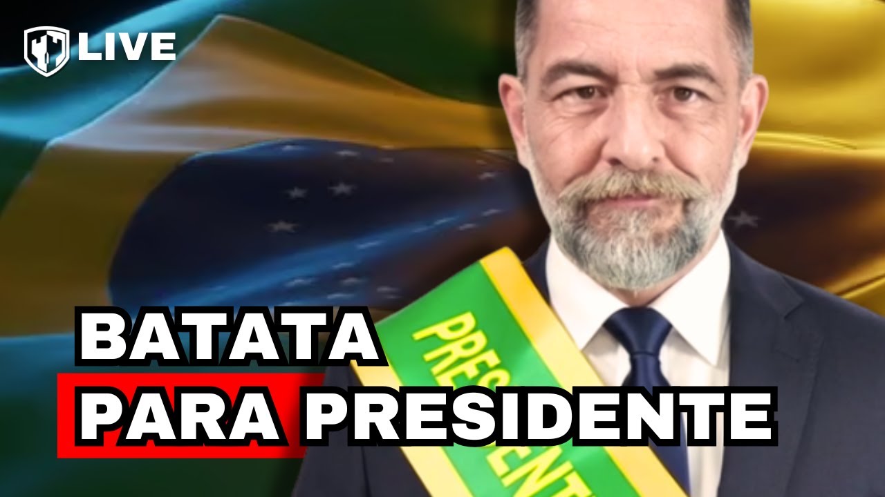 🔴 NOVO PRESIDENTE DO BRASIL | VOU METER FOGO NO BARRACO