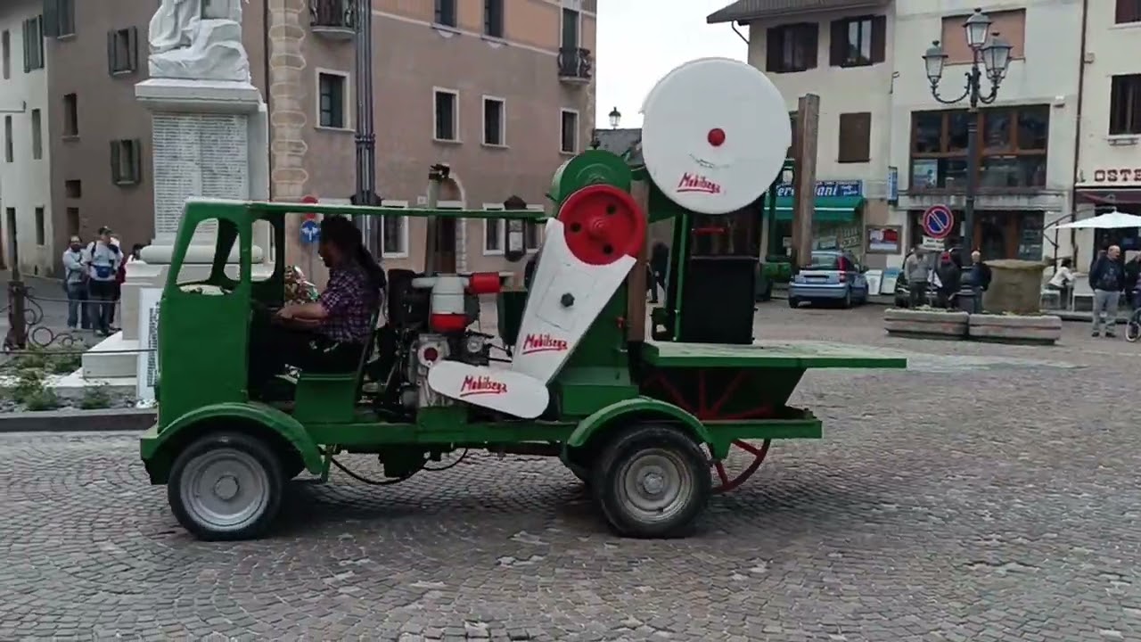 Benedizione dei trattori a Lamon 2023  -  1 parte