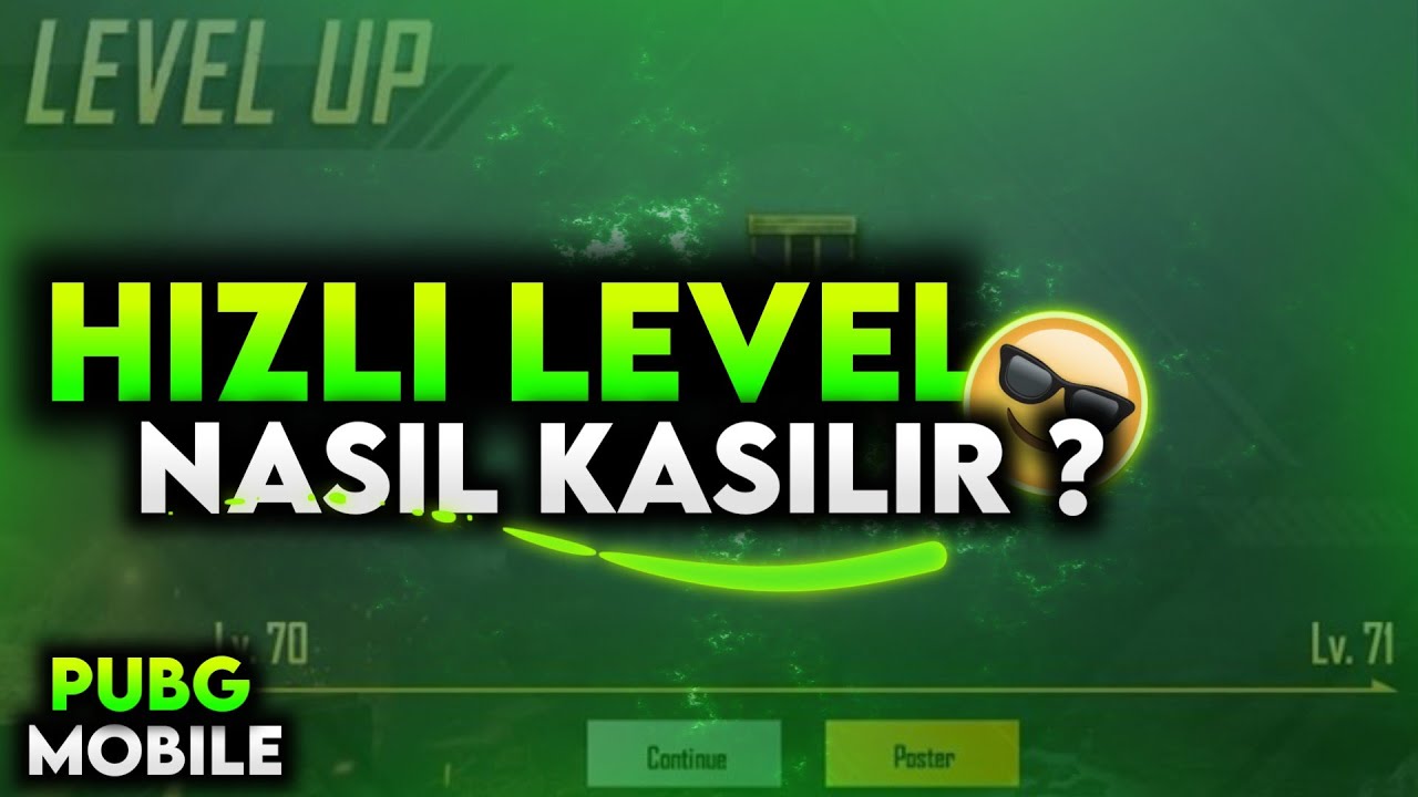 EN HIZLI LEVEL KASMA TAKTİĞİ! Pubg Mobile Hızlı Level Nasıl Kasılır ?