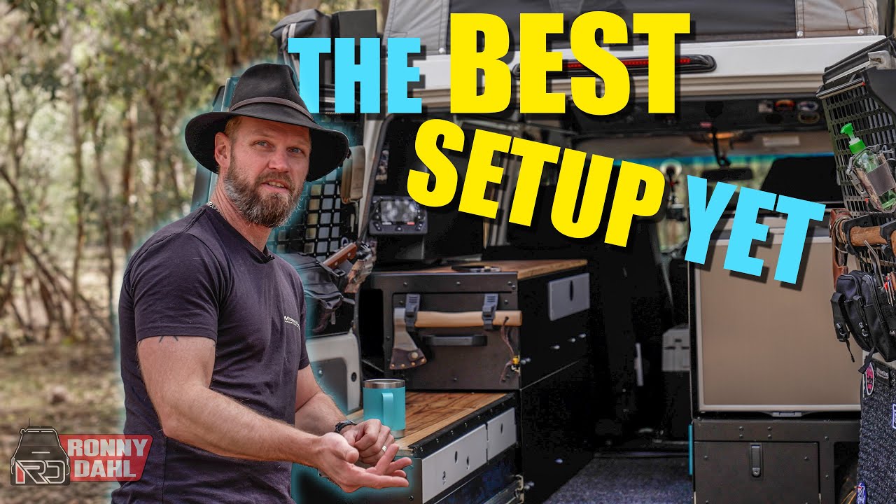 30sec CAMP KITCHEN 4WD TOURING AT ITS BEST! #campkitchen #Troopysetup