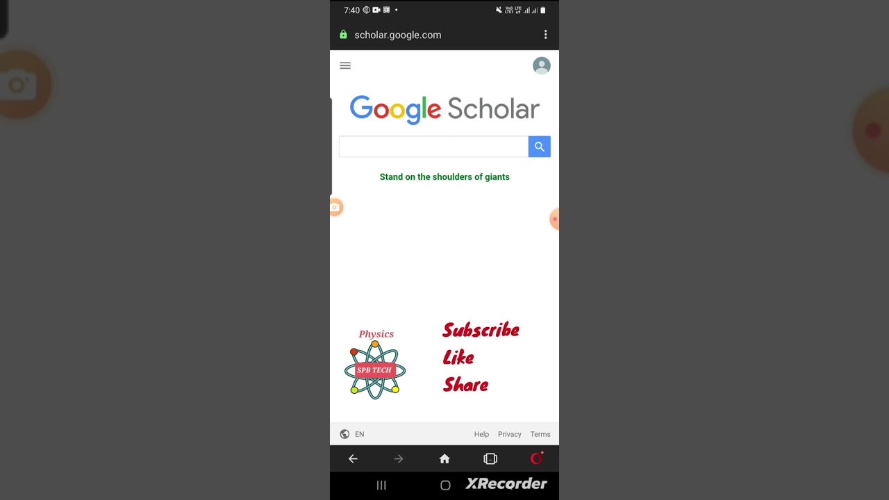 Google Scholar research paper search