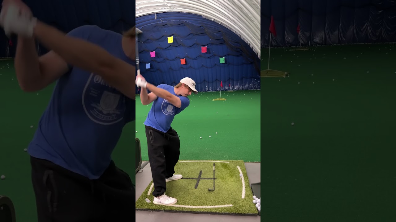 Body motion and club face control work from tonight