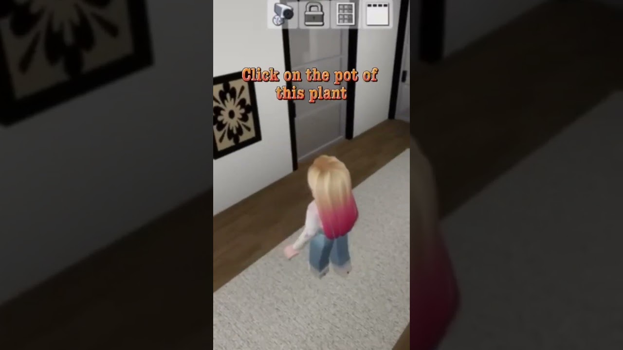 SECRET safe in the new house in Brookhaven 🏠 #brookhaven #roblox #brookhavensecret #secret #shorts