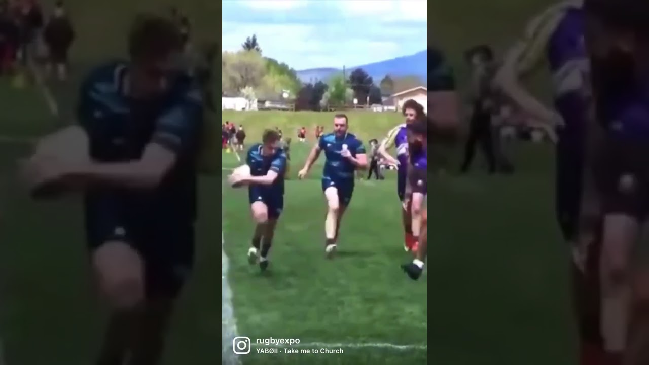 Absolute Massive Collision‼️ #rugby #shorts