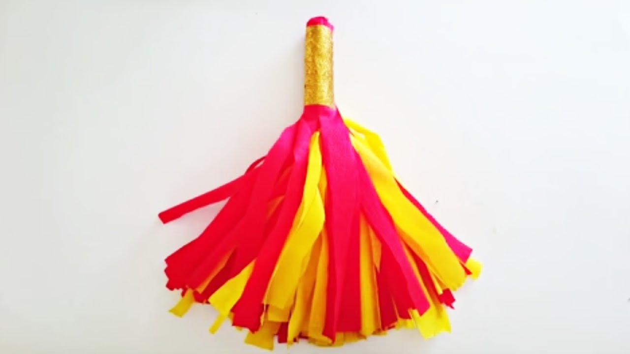 Bricolage enfant. Comment fabriquer un pompon de pom-pom girl