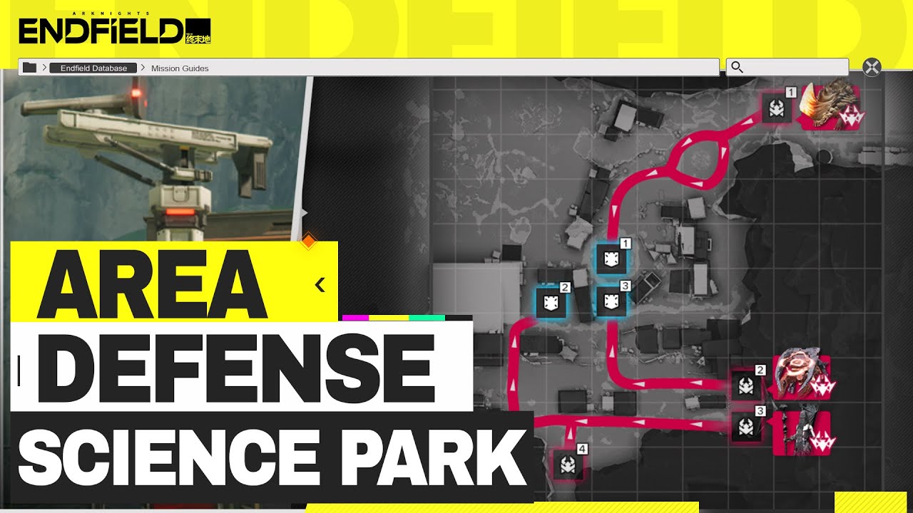 Originium Science Park Area Defence AFK Strategy | Infra Station - Tower Defence【Arknights Endfield】