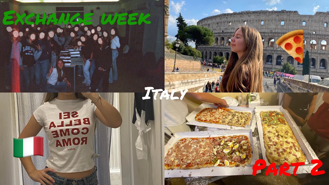 ШОППИНГ И ЕДА В РИМЕ | ШКОЛЬНЫЙ ОБМЕН В ИТАЛИЮ | ОБЪЕЛАСЬ ПИЦЦЫ? | PART 2