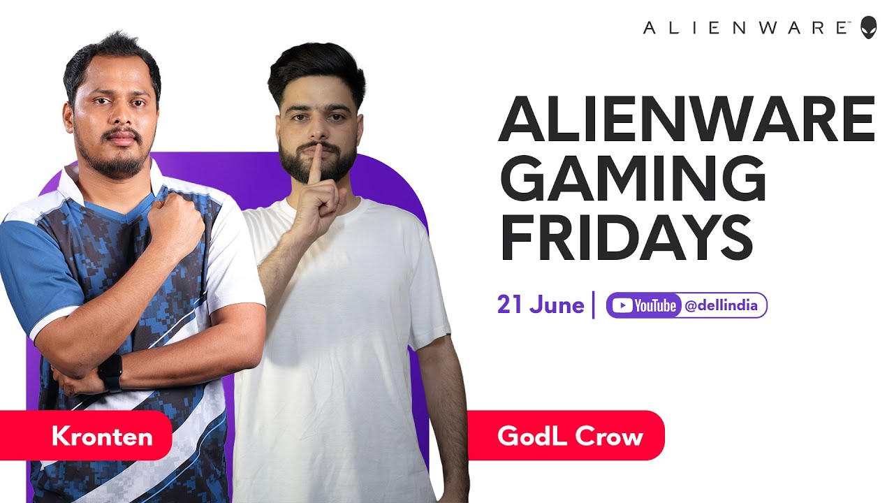 LETS TALK | Alienware Gaming Fridays ft. Kronten | 21th June 2024 | PUBG PC