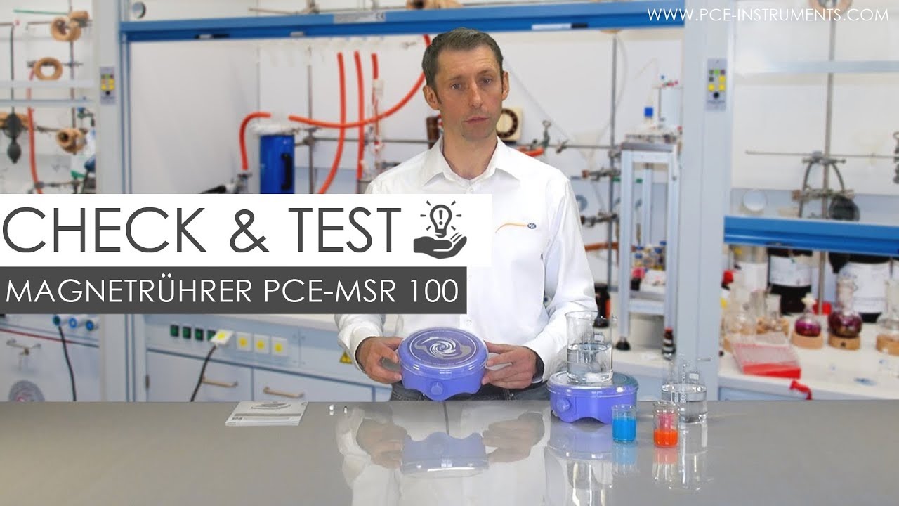 Magnetr&uuml;hrer PCE-MSR 100 zur Vermischung von Fluiden mit unterschiedlichsten Umdrehungszahlen
