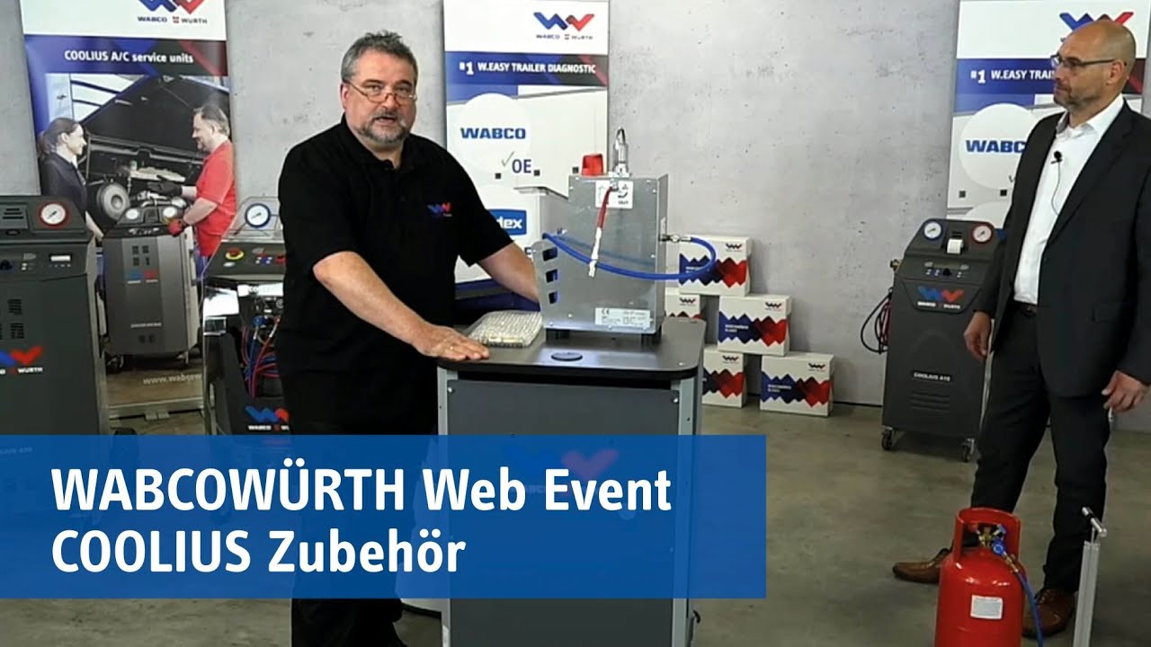 WABCOWÜRTH Web Event 2020 - COOLIUS Zubehör