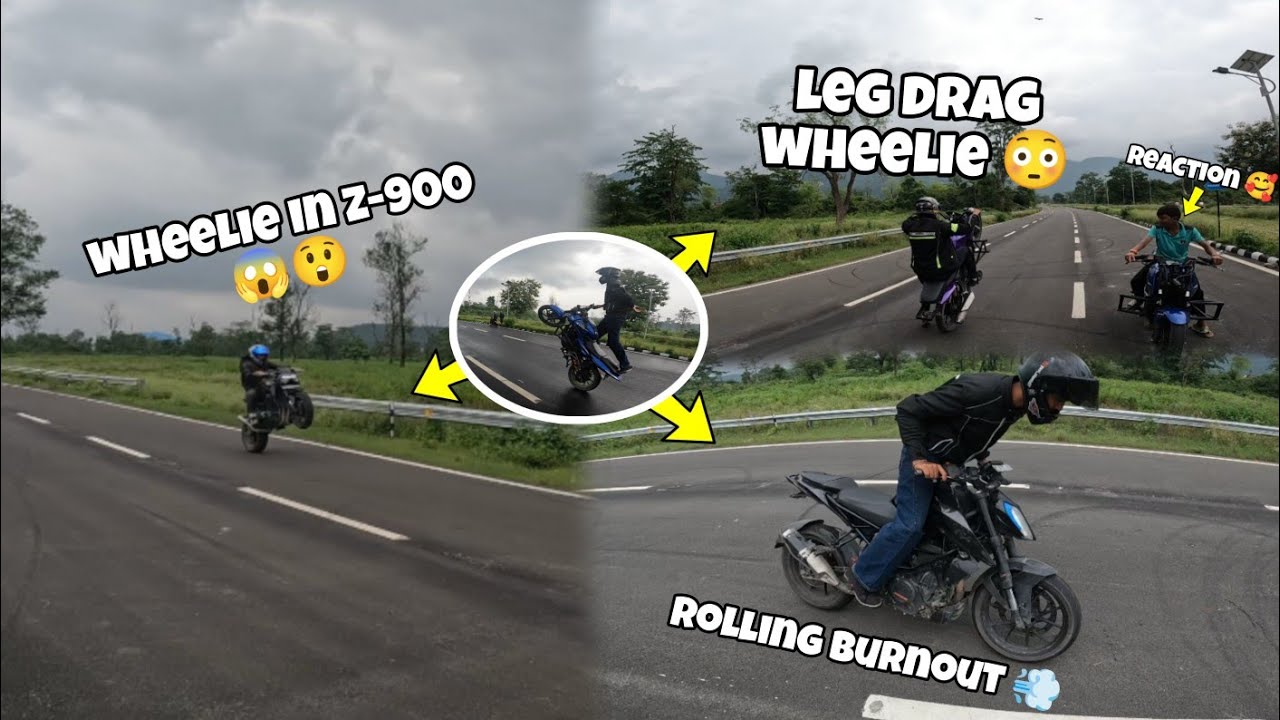 Z900 pe wheelie maardi 😲 || practice session 💀 on my stunt bike⚡🤙 || Sunday practice 🚀❤️| kawah2r