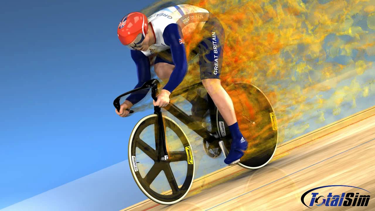 TotalSim | CFD analysis of Team GB Cyclist | CFD simulation by TotalSim