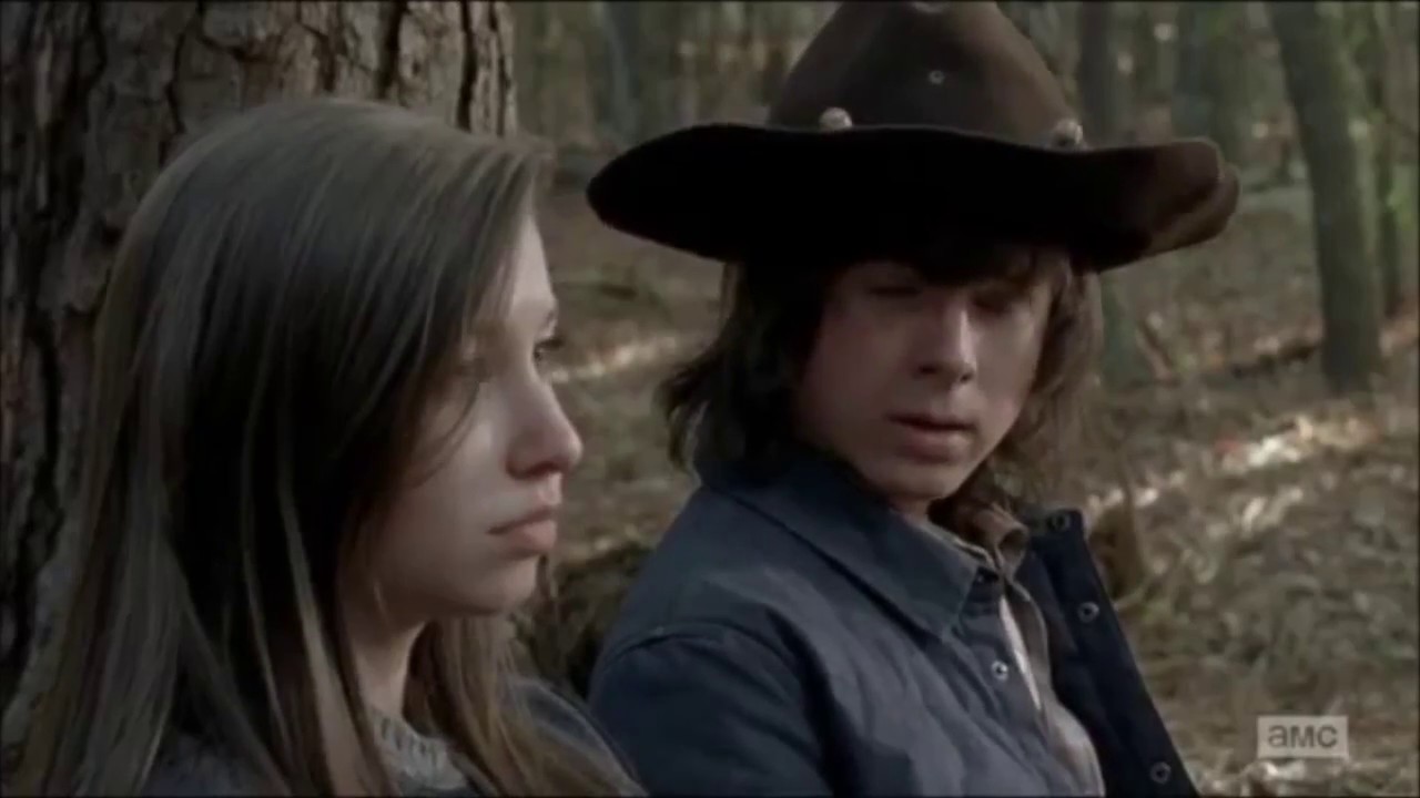 Carl and Enid You Belong With Me | The Walking Dead | Carnid |
