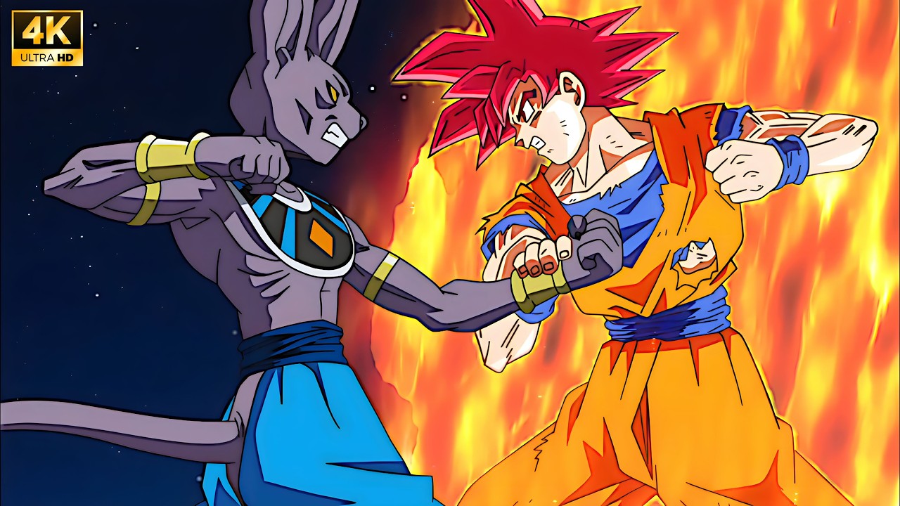 GOKU SSJ GOD VS LORD BEERUS Final Battle Full Fight in Hindi | Dragon Ball Super in Hindi | P13