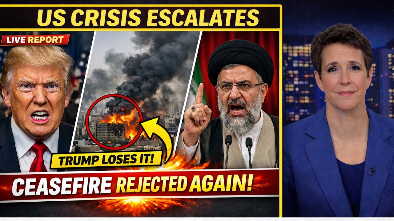 Trump LOSES IT ALL After Iran Rejects Ceasefire Again /RACHELMADDOW