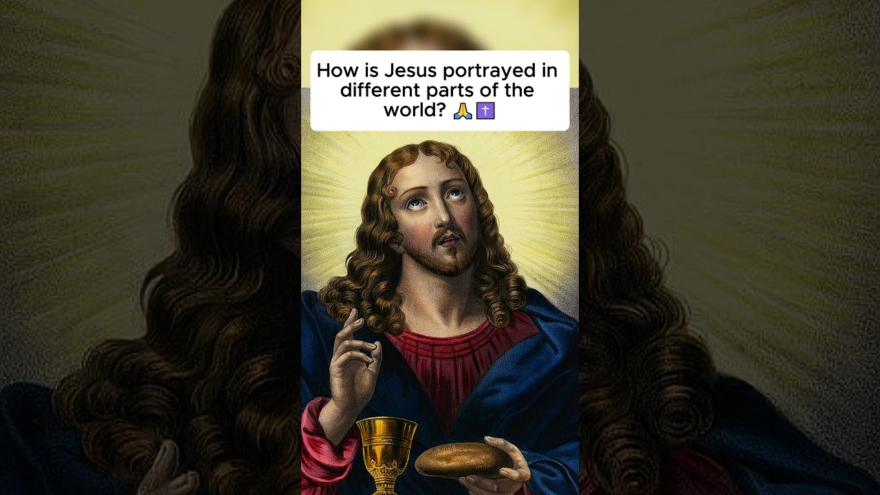 Как изображают Иисуса в разных частях света
