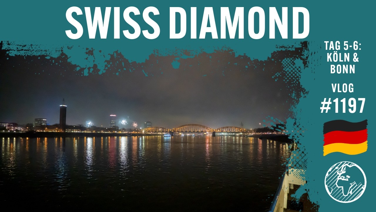 Swiss Diamond | Tag 5-6 | Köln & Bonn | ReiseJung | Vlog 1197