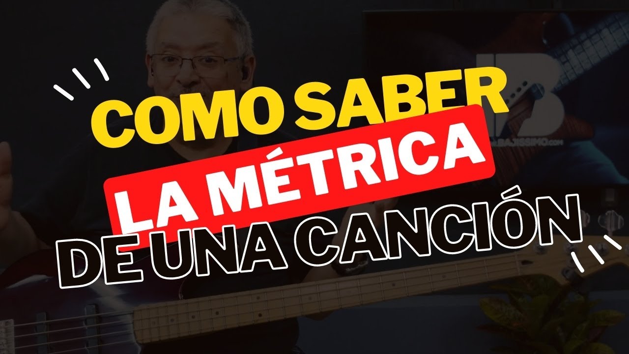 Como Saber la Métrica de Cualquier Canción 🎶 - Instituto de Bajo