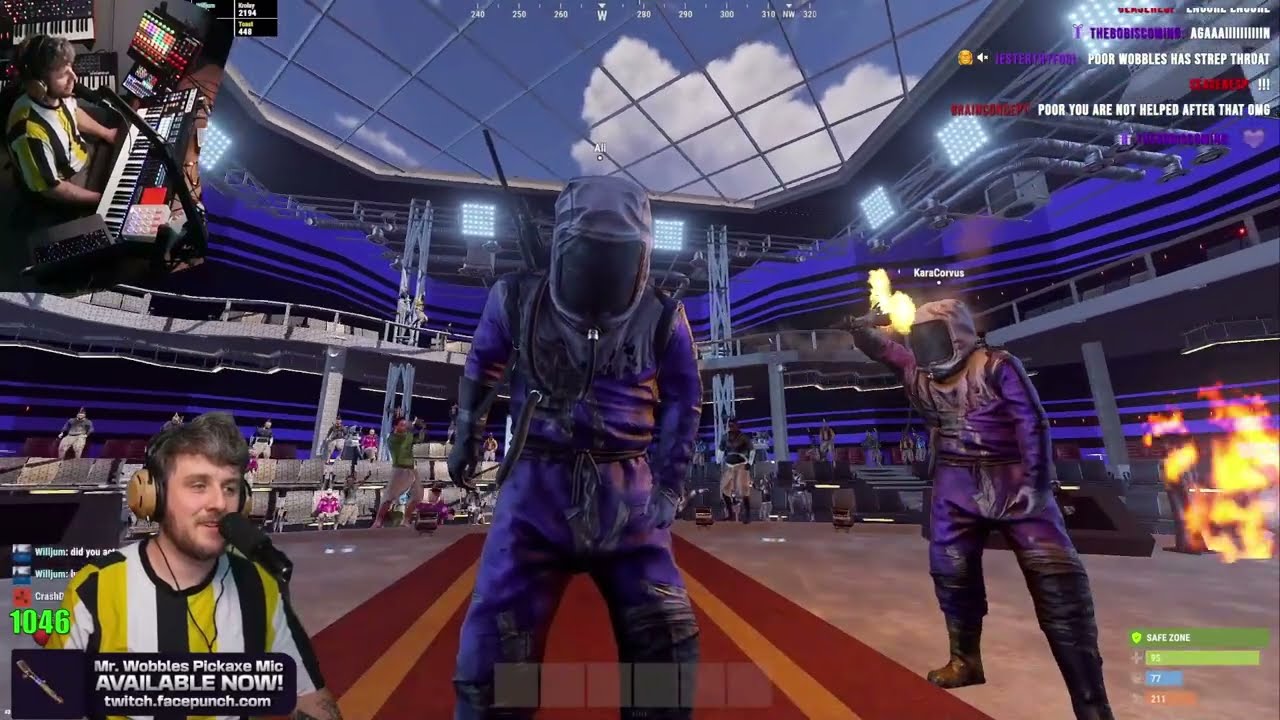 Rust Twitch Rivals 4 - Mr. Wobbles - Safezone party