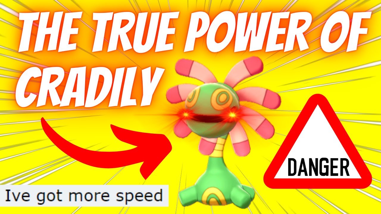 Why Cradily should be in UBERS - Pokemon Showdown OU Sweep