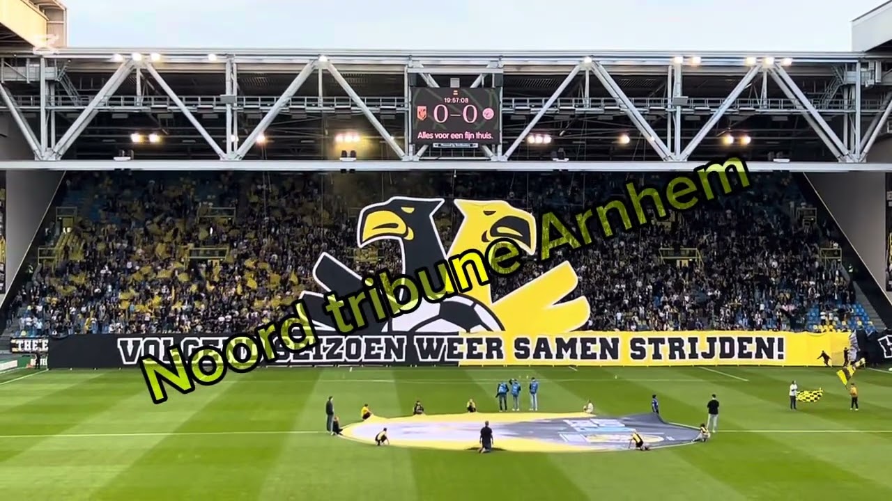 Vitesse Arnhem - FC Den Bosch 3-1 Gelre Dome Arnhem KKD awaydays uitvak