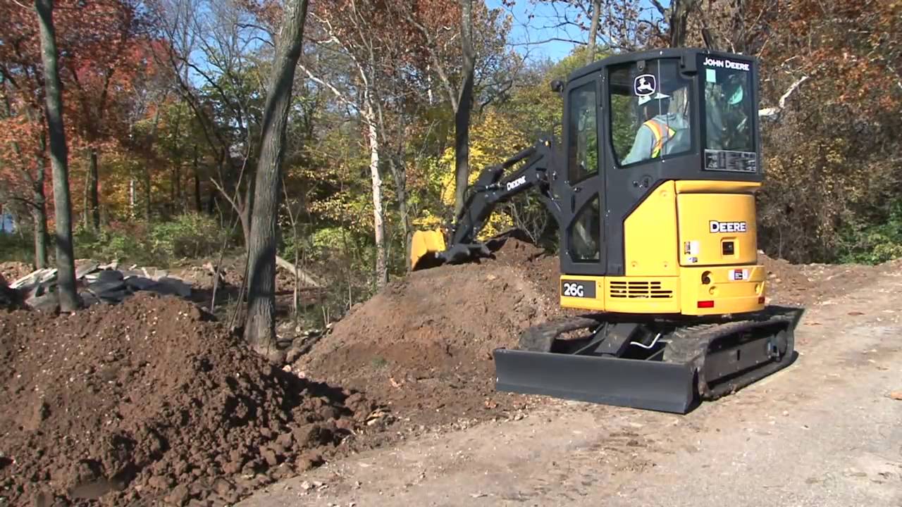 Equipment in Action | John Deere 17G & 26G Compact Excavators