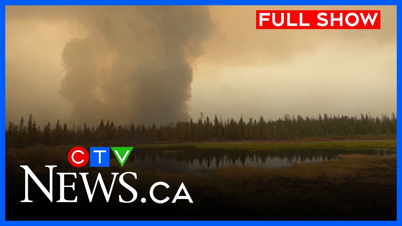 Сезон лесных пожаров набирает обороты | CTV News Vancouver в шесть часов вечера, 24 июля 2026 года