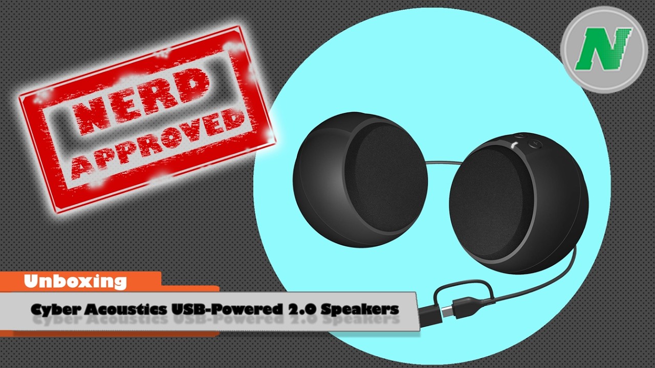 Unboxing The Cyber Acoustics’ CA-2110USB