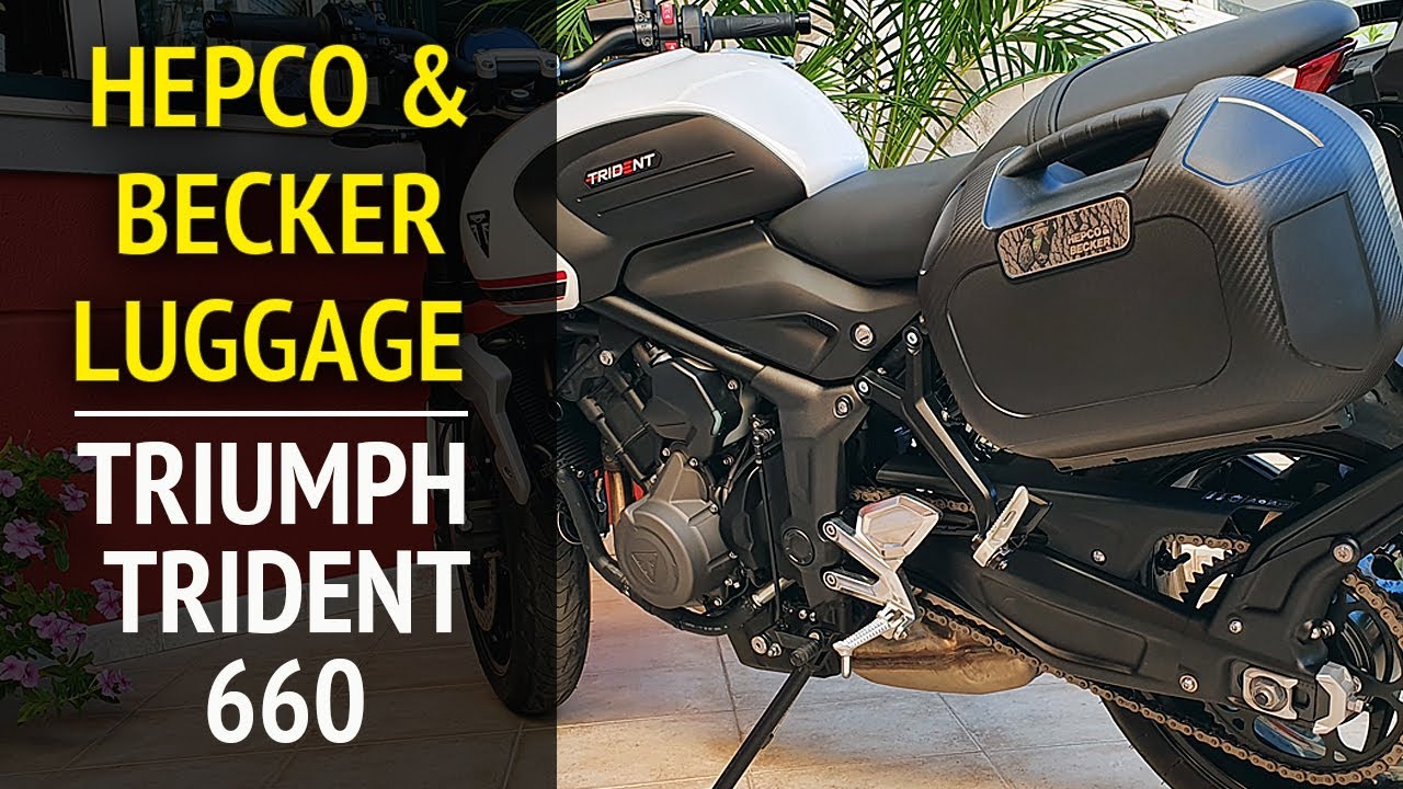 Hepco & Becker Luggage For Triumph Trident 660
