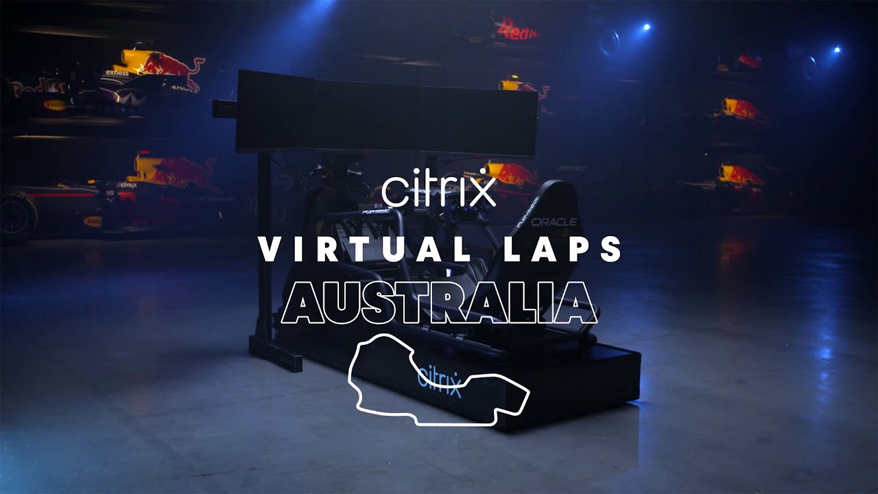 @citrix Virtual Lap: Max Verstappen at the Australian Grand Prix