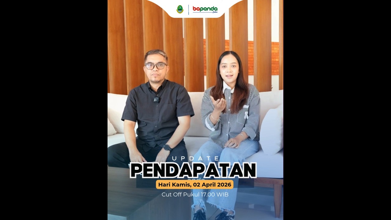 Pendapatan Daerah Provinsi Jawa Barat 2 April 2026