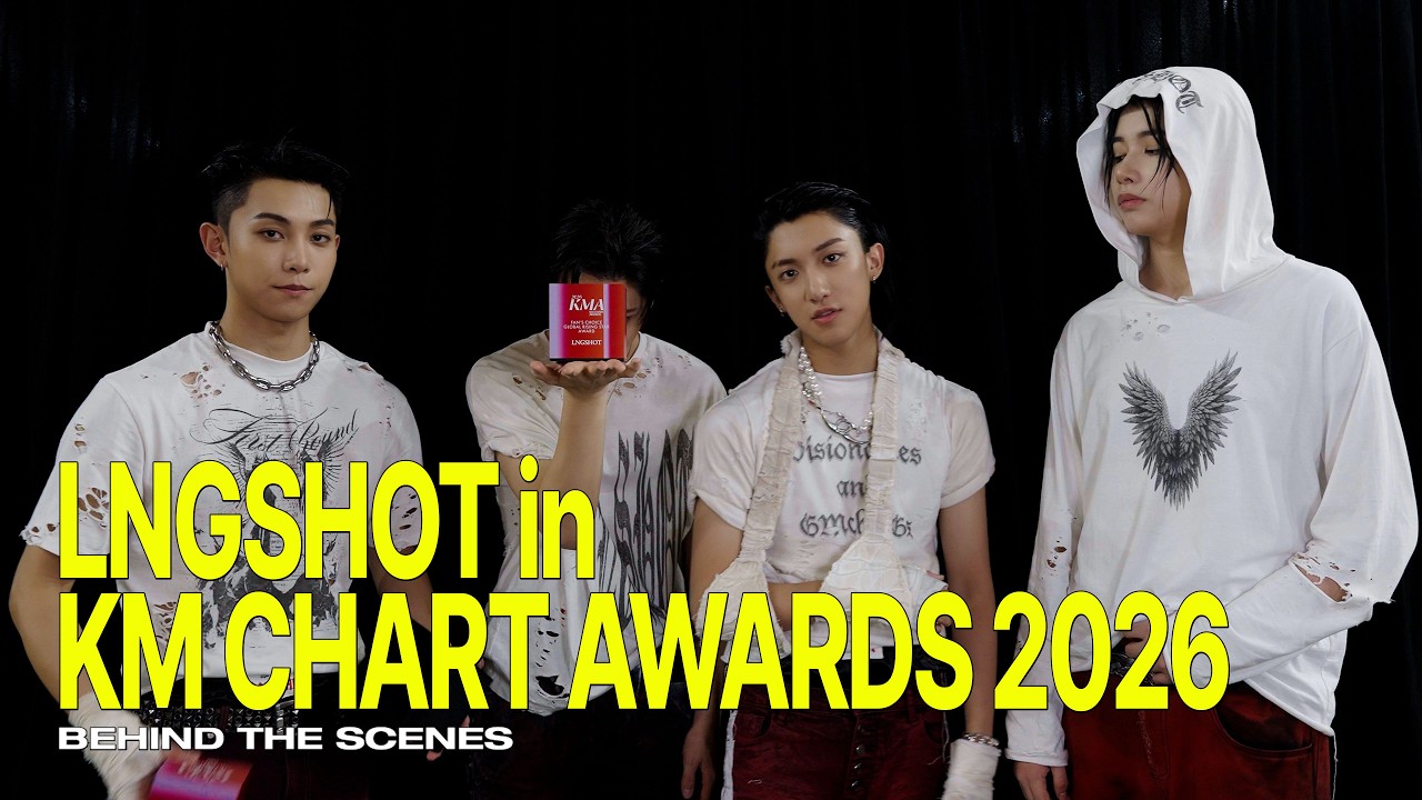 LNGSHOT in KM CHART AWARDS 2026 | Behind the Scenes