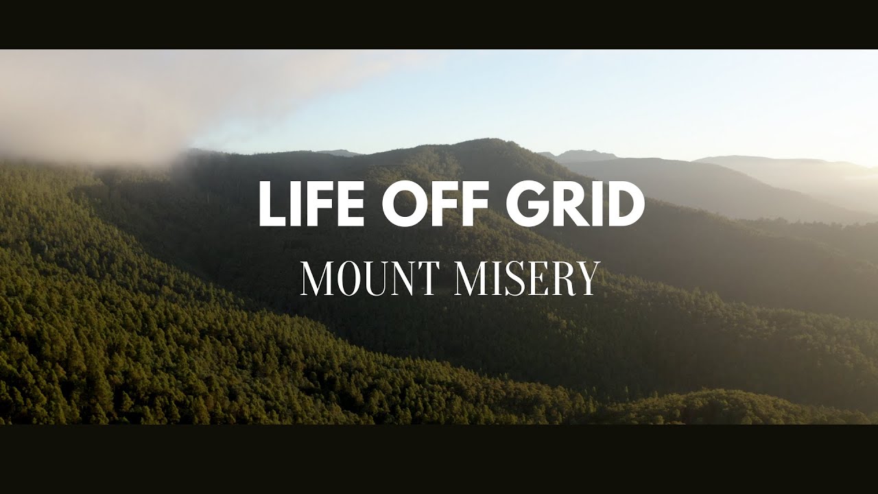 Epic Off Grid Mountain Home in the Huon Valley, Tasmania (4K)