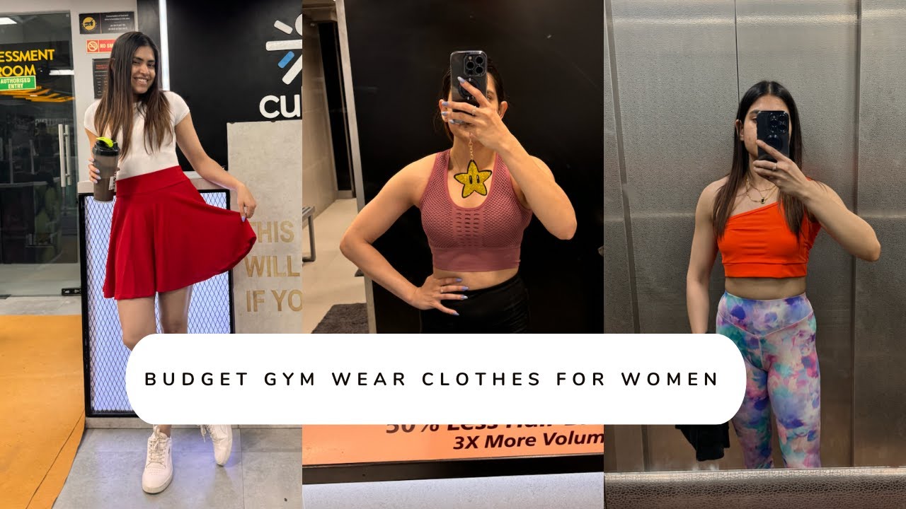 SPORTS BRA, GYM  Shorts, T-shirts, YOGA PANTS in budget | Must-have workout wear for women