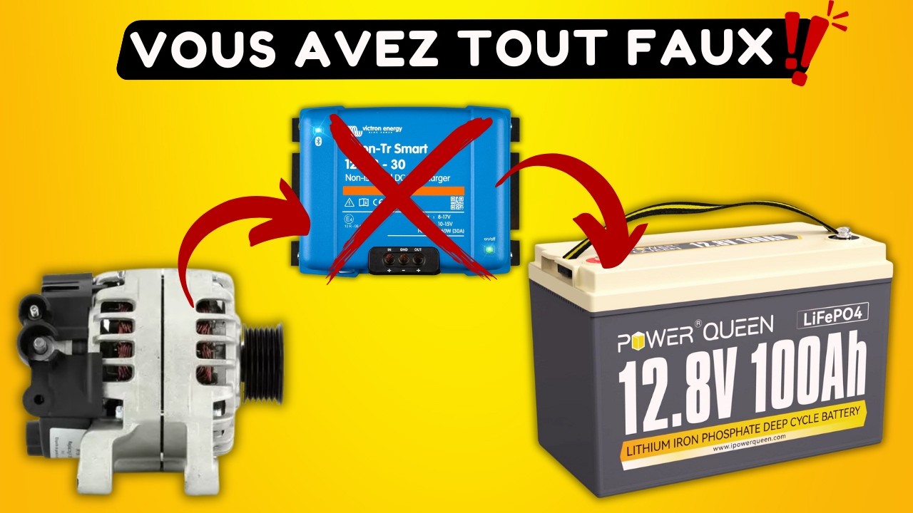 N’installez pas de chargeur de batterie DC-DC ! Sauf si…