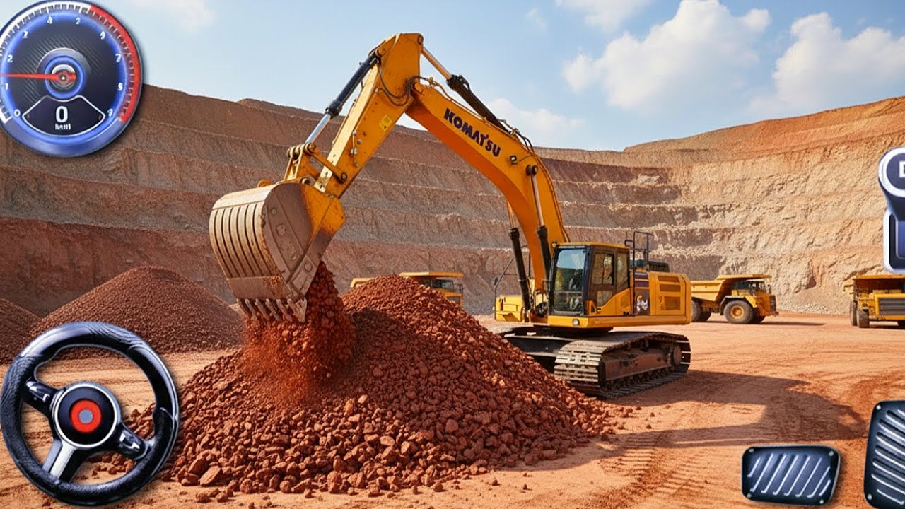 JCB Road Construction Simulator 3D Final Mission | Mobile Gameplay 