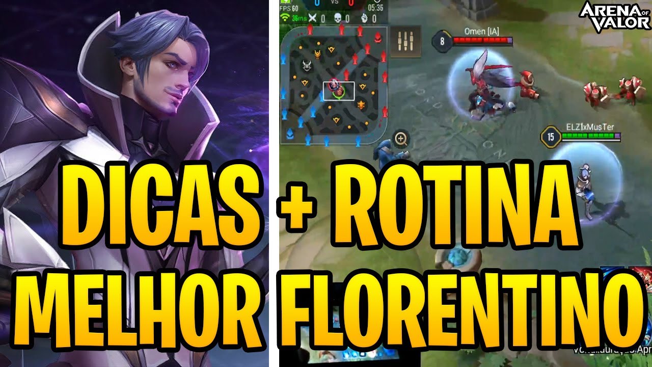 COMO JOGAR DE FLORENTINO! DICAS + ROTINA DE TREINO