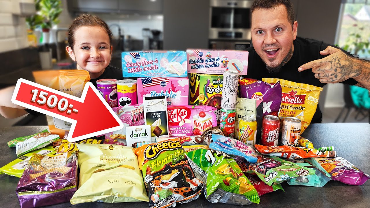 SJUKT GODIS FRÅN USA - GIGANTISKT TEST