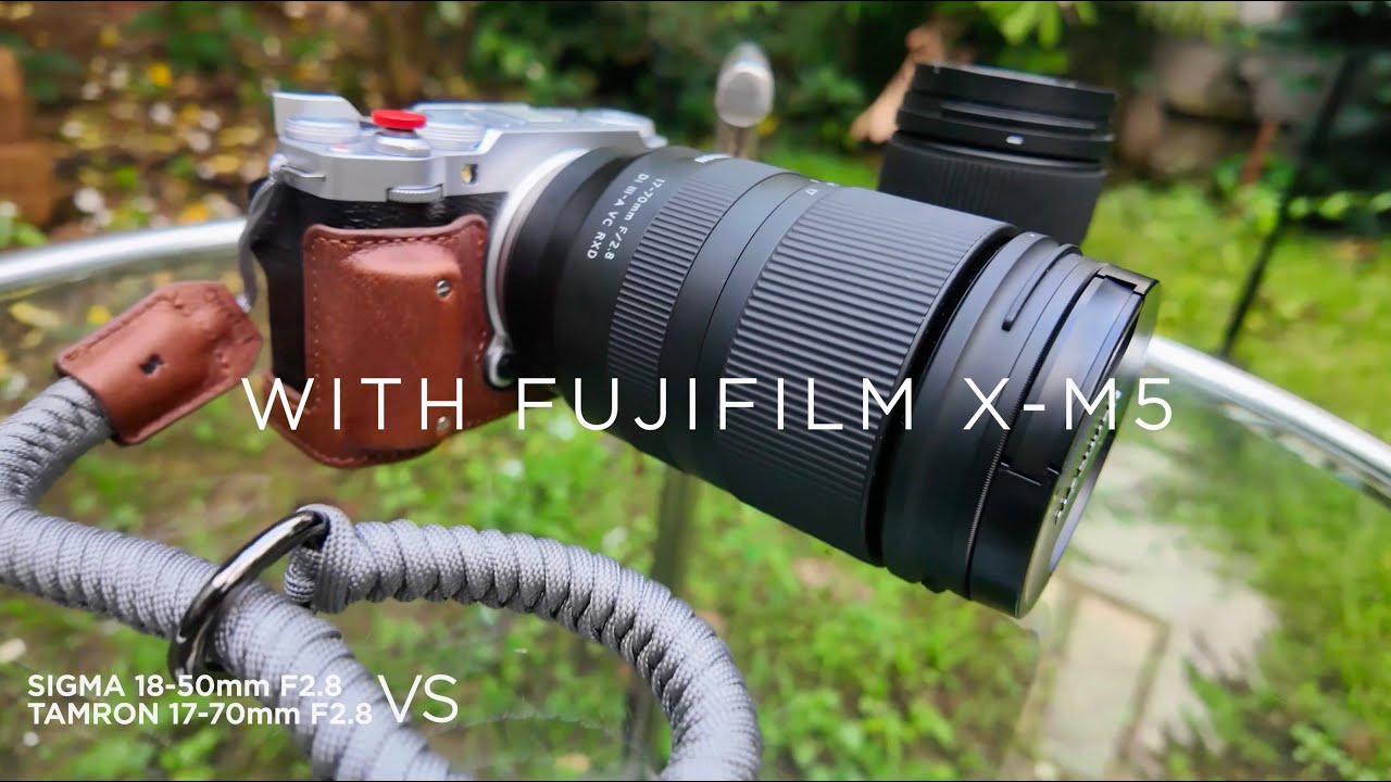SIGMA 18-50MM F2.8 VS TAMRON 17-70 F2.8 WITH FUJIFILM X-M5 Comment | Like | Subscribe