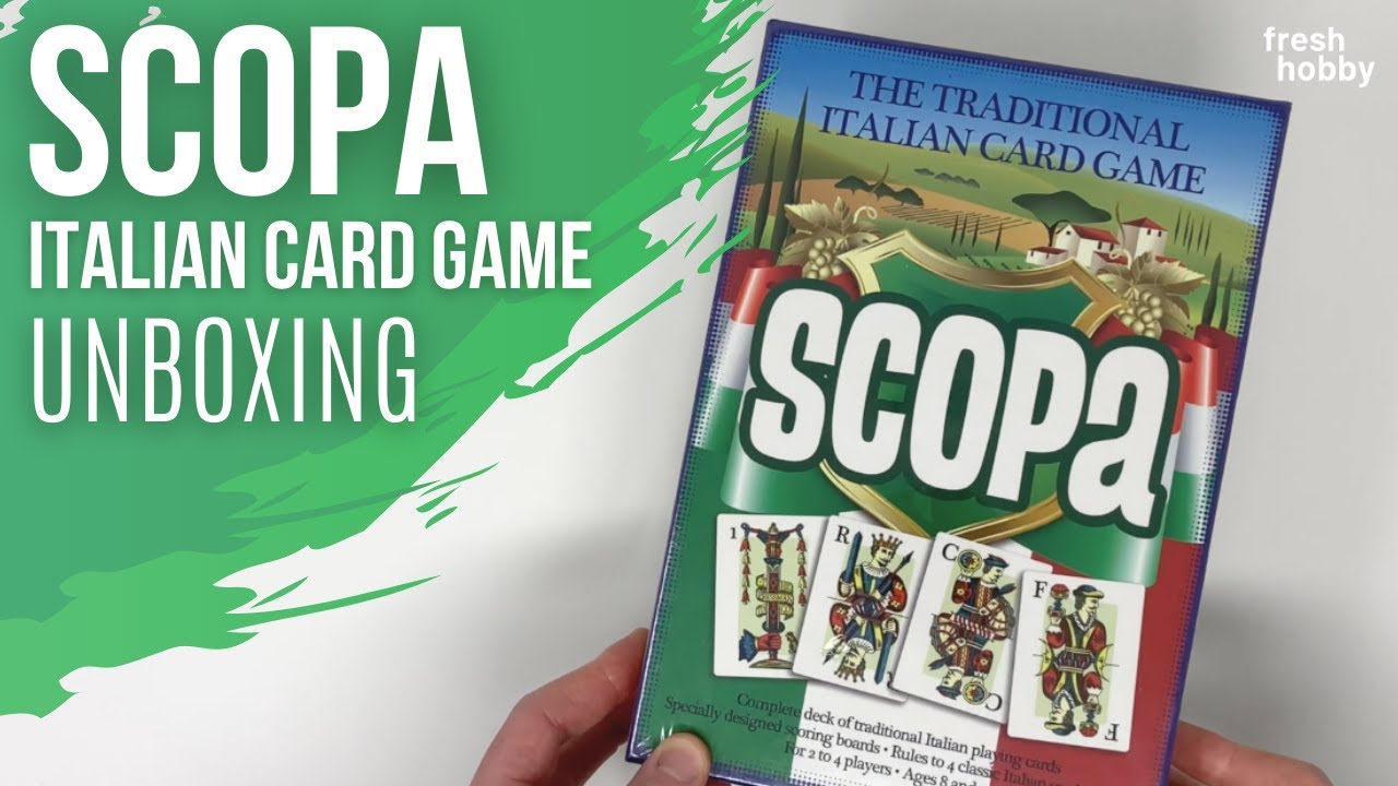 Scopa - Traditional Italian Card Game [Unboxing]