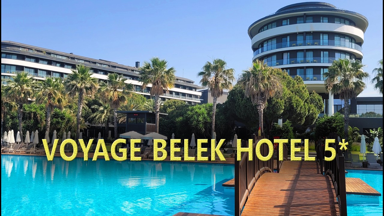 Отель VOYAGE BELEK GOLF& SPA 5* Белек: Аквапарк и пляж