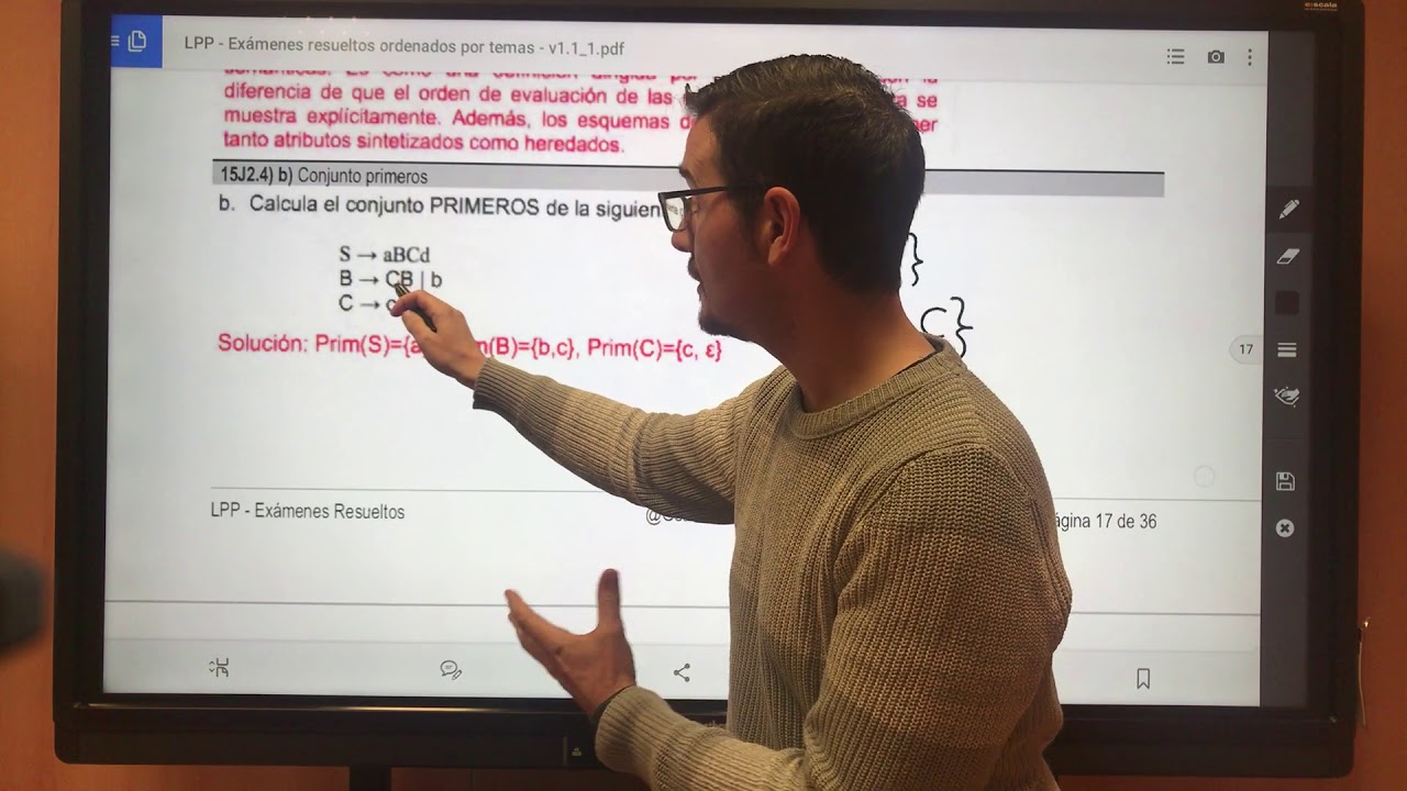 LPP - LL(1) - Calculo de Primeros y Siguientes - 1 - Primeros