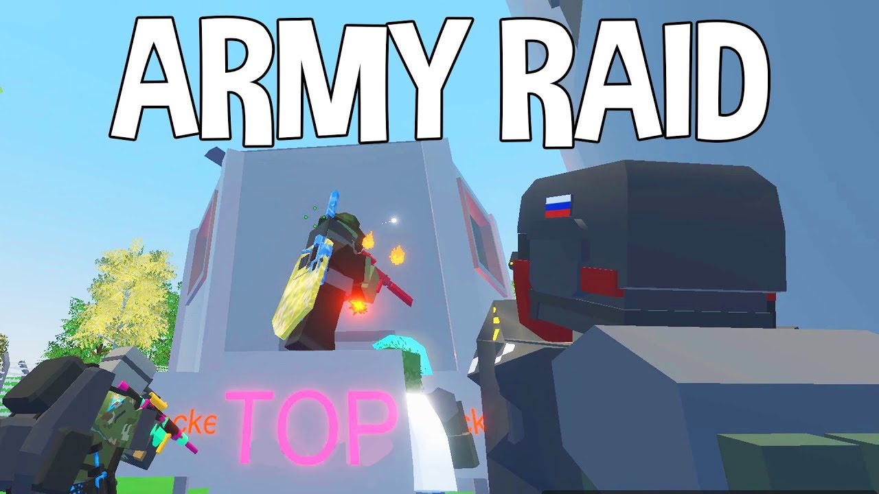 10 vs 1 ARMY LIVE RAID ON A RUSSIAN KID | Unturned Survival