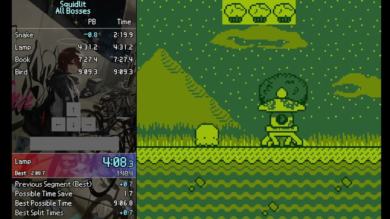 Squidlit All Bosses Speedrun in 9:00 (maybe lower?)
