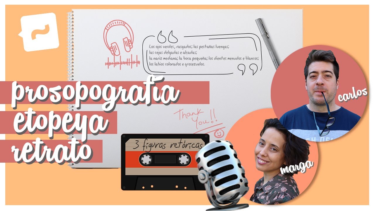 La prosopografía, la etopeya y el retrato