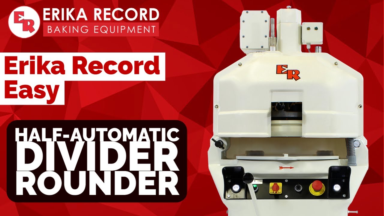 Erika Record - Easy Divider/Rounder | Automatic Dough Divider | Dough Rounder Bun Divider