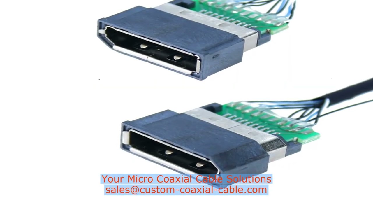 Adjustable micro coaxial cable assembly service Poland custom length quote 20631-112r-37 Automatic S