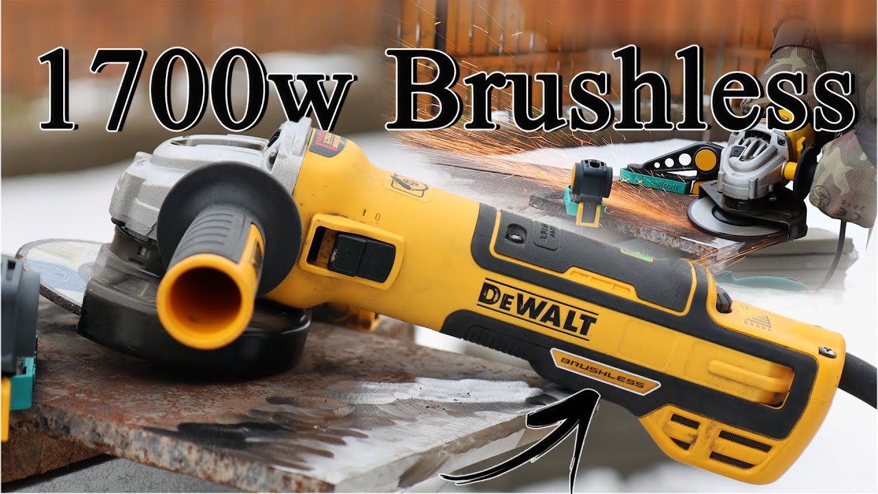 Cel mai performant polizor unghiular de 125mm?! 1700w Brushless - DeWALT DWE4357 | Power Protect