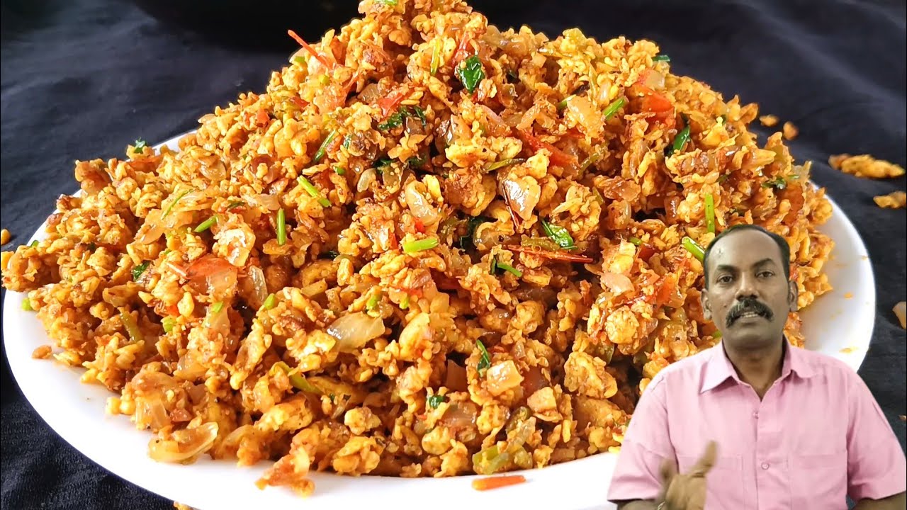 வெறித்தனமான சுவையில் புர்ஜி 😳🔥Easy Egg Bhurji Recipe | Spicy Indian egg fry | Crispy Egg Fry Recipe